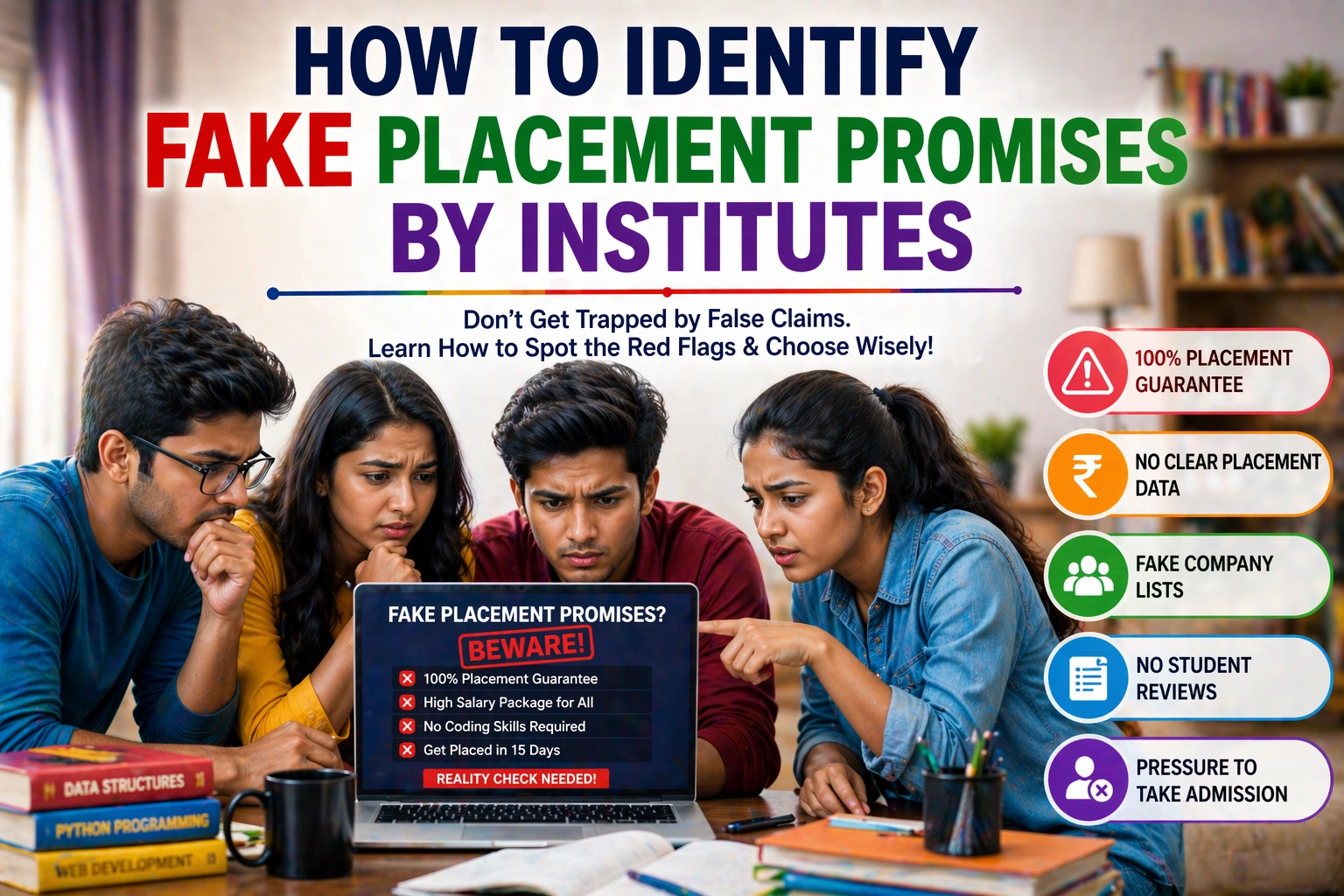 How to Identify Fake Placement Promises by Institutes